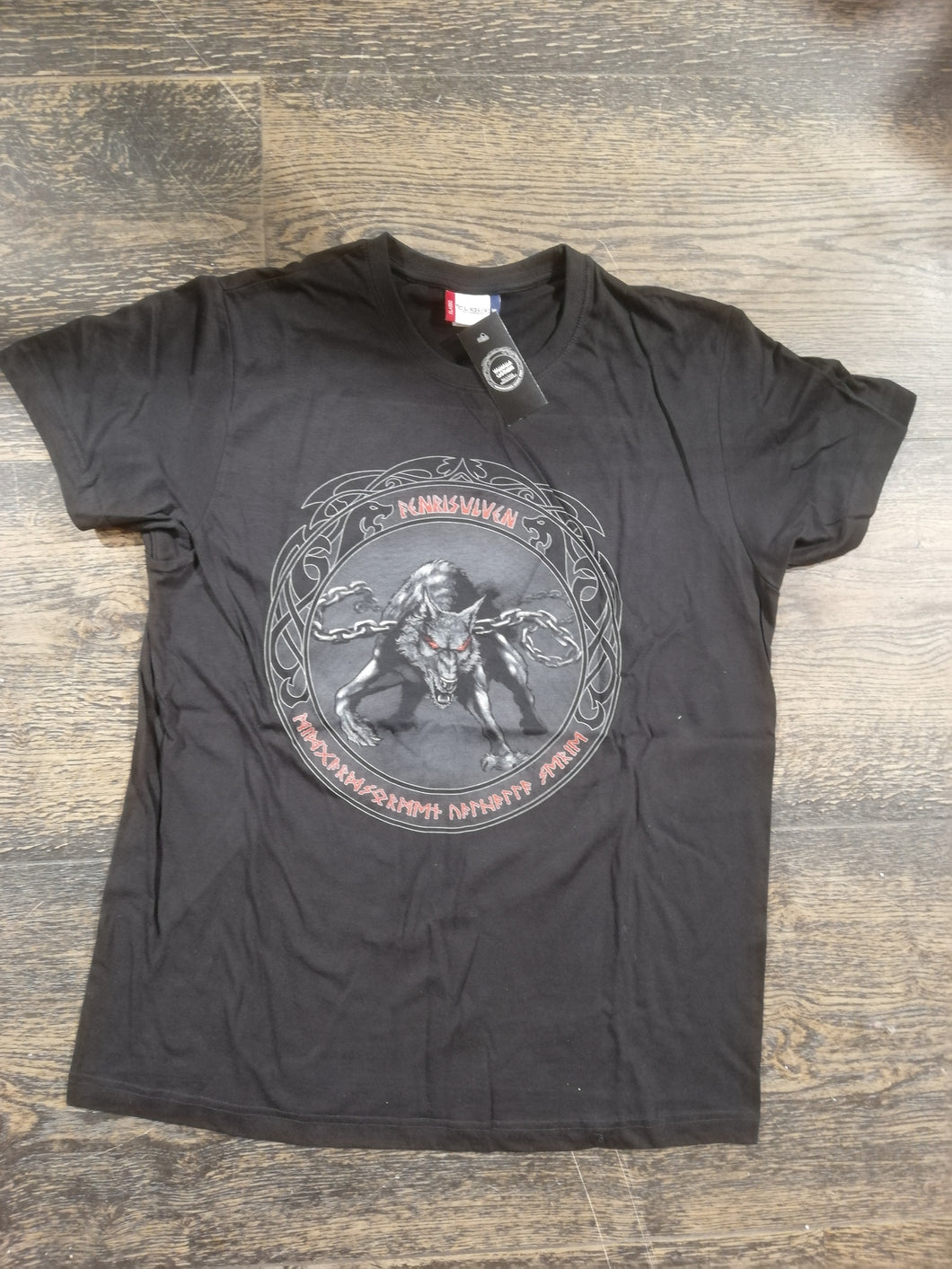 T-Shirt Print: Fenris Wolf / Fenrisulven