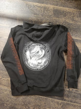 Load image into Gallery viewer, Hoodie with print of Midgard serpent
