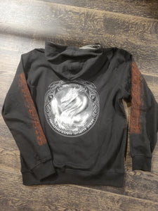 Hoodie with print of Midgard serpent