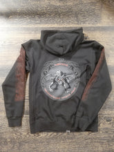 Load image into Gallery viewer, Hoodie with print of Fenris Wolf
