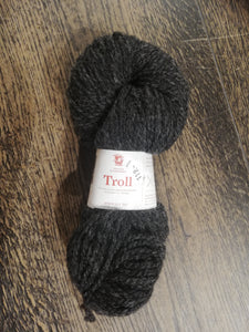 "Troll Ullgarn" yarn from Hillesvåg Ullvarefabrikk